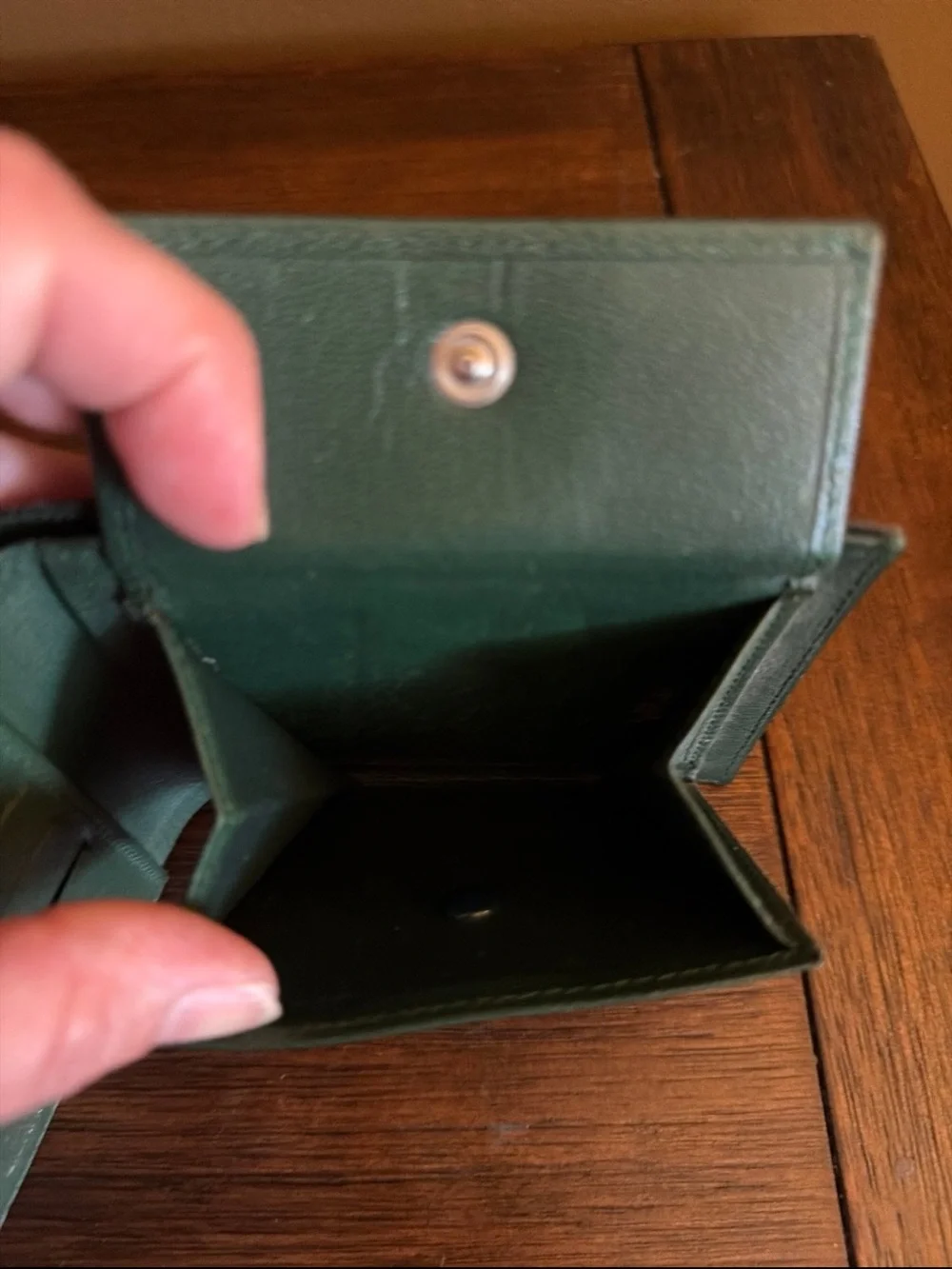 Dunhill Brown Leather Bi-Fold Wallet